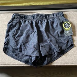 Black athletic shorts